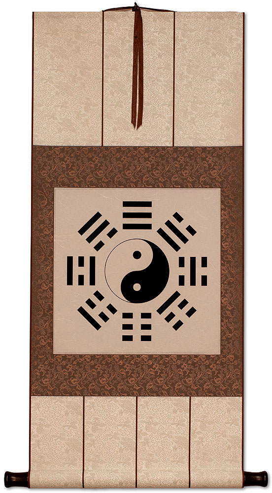 Ba Gua / Yin Yang Symbol - Chinese Scroll