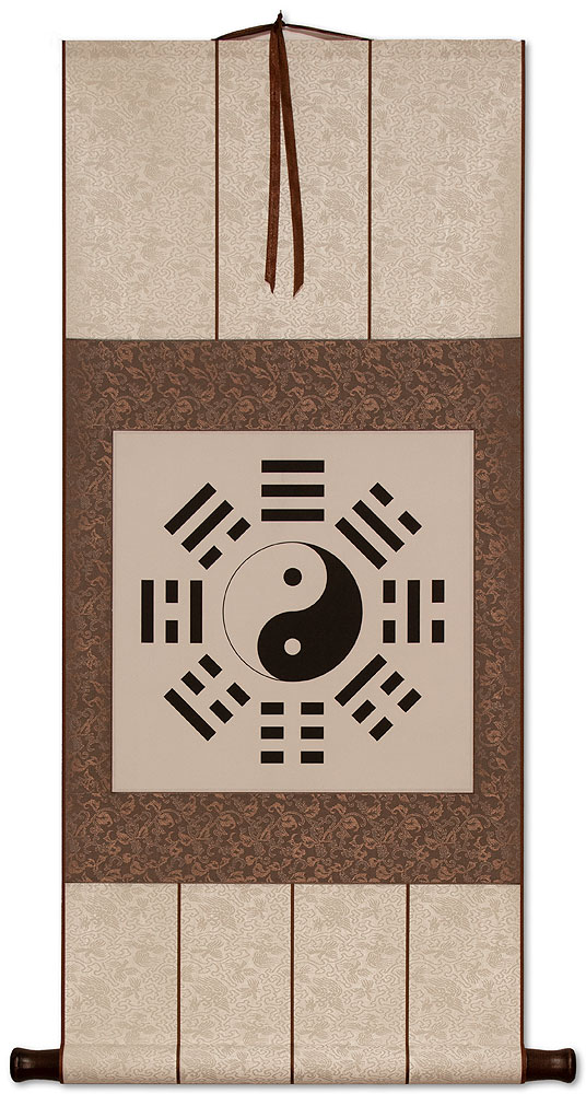Ba Gua / Yin Yang Symbol - Chinese Scroll