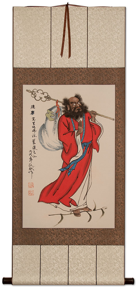 Damo Buddha Wall Scroll