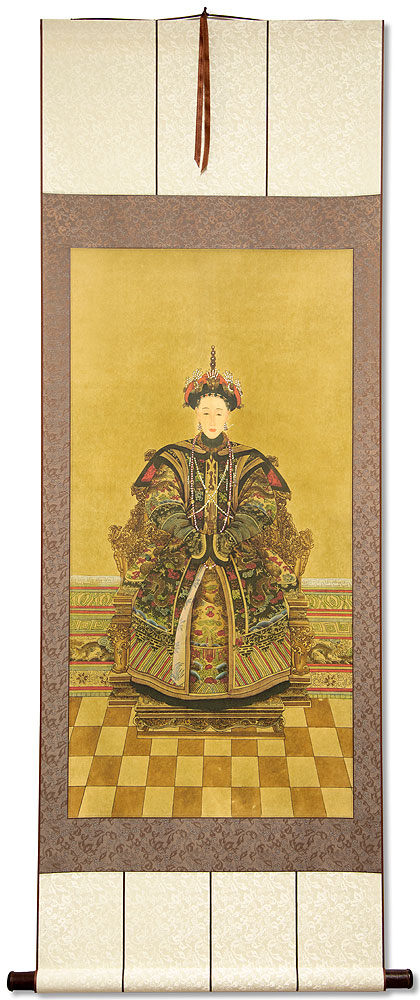 Empress Ancestor of China - Print Wall Scroll