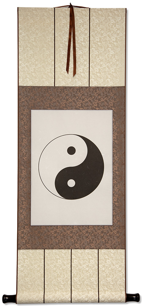 Yin Yang Symbol - Long Wall Scroll
