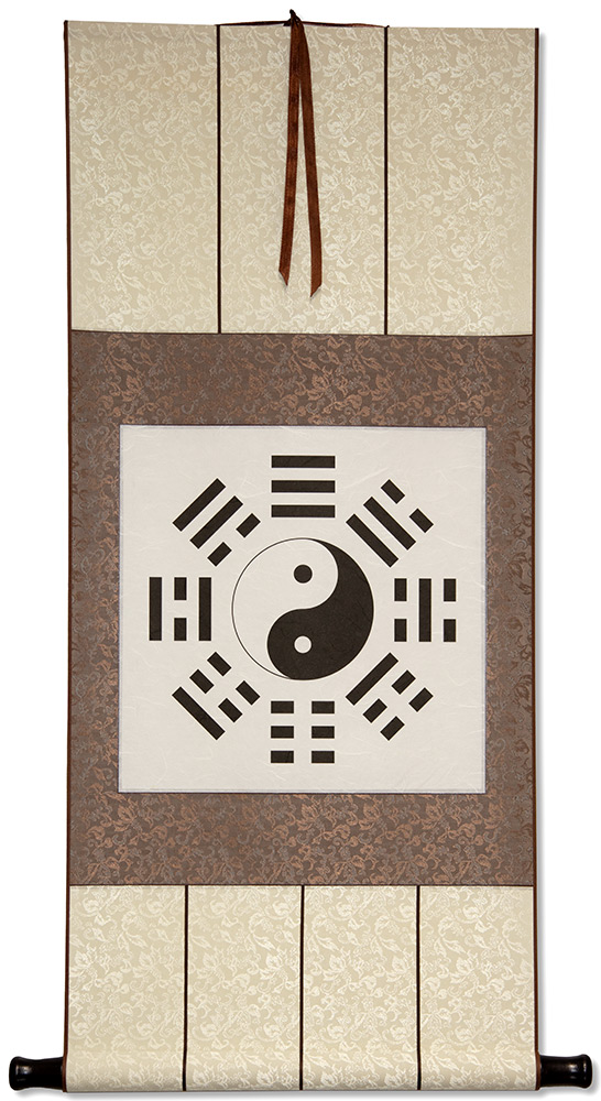 Ba Gua / Yin Yang Symbol - Chinese Scroll