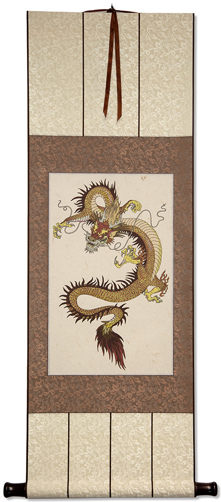 Dragon Print - Wall Scroll
