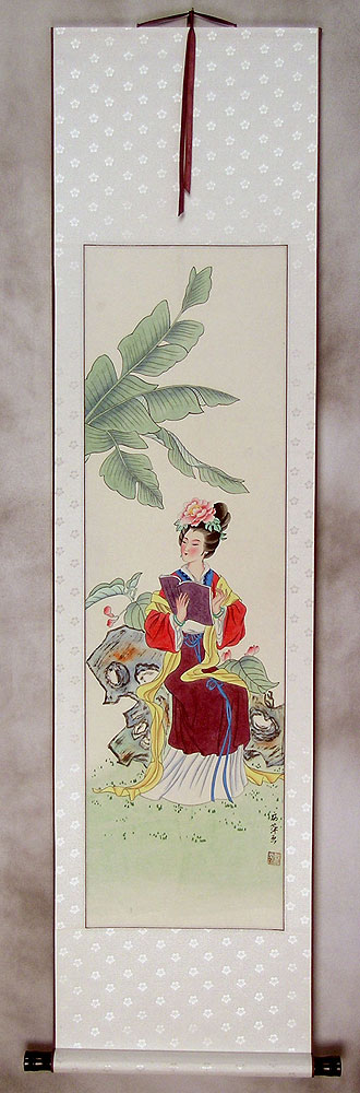 Diao Chan - Famous Beauty of China Wall Scroll