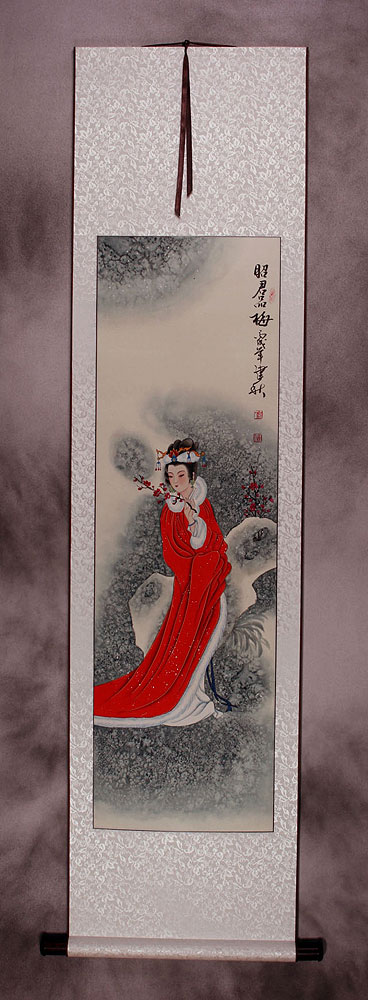 Zhao-Jun Distinguished Beauty of Ancient China Wall Scroll