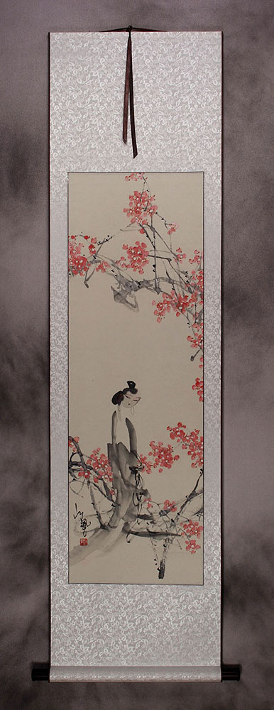 Jiang Feng's Abstract Asian Art Scroll