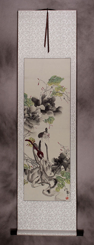 Jiang Feng's Abstract Asian Art Scroll