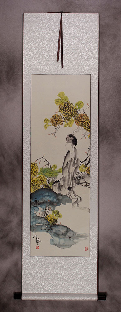 Jiang Feng's Abstract Asian Art Scroll