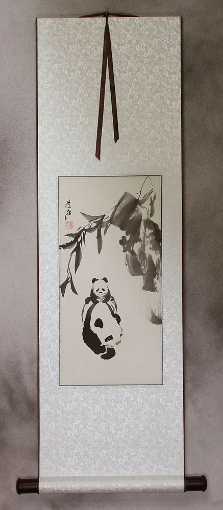 Panda Bear Wall Scroll