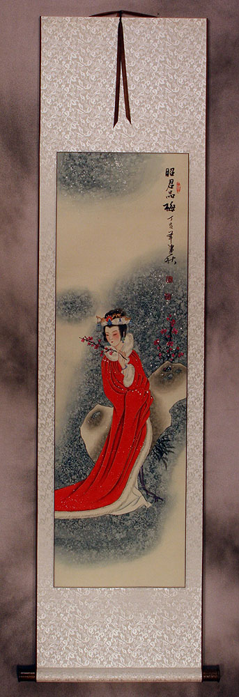 Beautiful Woman of China Wall Scroll