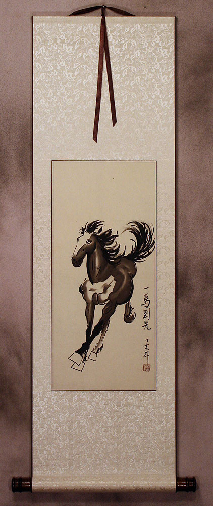 Horse Wall Scroll