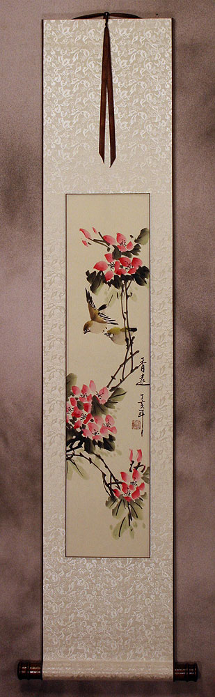 Fragrant Flowers - Wall Scroll