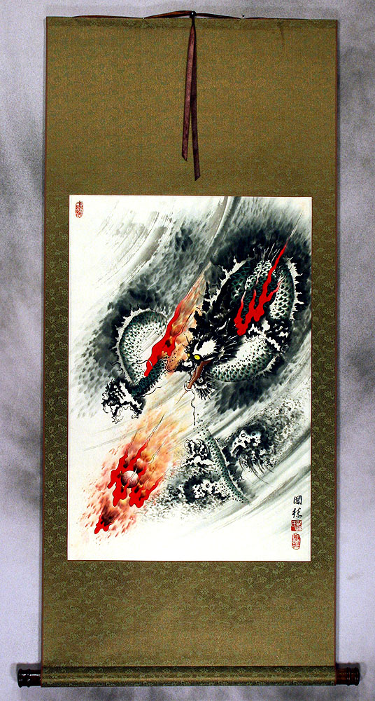 Dragon Wall Scroll