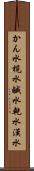 かん水 Scroll
