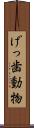 げっ歯動物 Scroll
