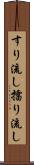 すり流し Scroll