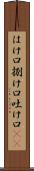 はけ口 Scroll