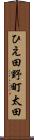 ひえ田野町太田 Scroll