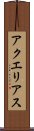 アクエリアス Scroll