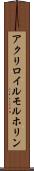 アクリロイルモルホリン Scroll