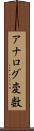 アナログ変数 Scroll