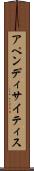 アペンディサイティス Scroll