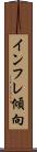 インフレ傾向 Scroll