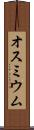 オスミウム Scroll