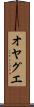 オヤグエ Scroll