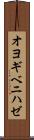 オヨギベニハゼ Scroll