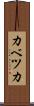 カベツカ Scroll