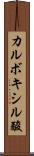 カルボキシル酸 Scroll