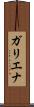 ガリエナ Scroll