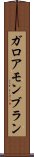 ガロアモンブラン Scroll