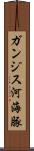 ガンジス河海豚 Scroll