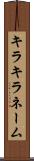 キラキラ・ネーム Scroll