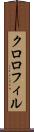 クロロフィル Scroll