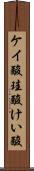 ケイ酸 Scroll