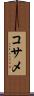 Kosame Scroll
