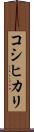 コシヒカリ Scroll