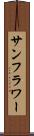 サンフラワー Scroll