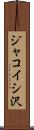 ジャコイシ沢 Scroll