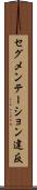 セグメンテーション違反 Scroll