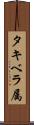 タキベラ属 Scroll