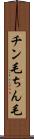 チン毛 Scroll