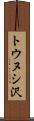 トウヌシ沢 Scroll