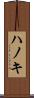 ハノキ Scroll