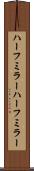 ハーフミラー Scroll