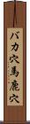 バカ穴 Scroll