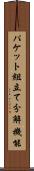 パケット組立て分解機能 Scroll